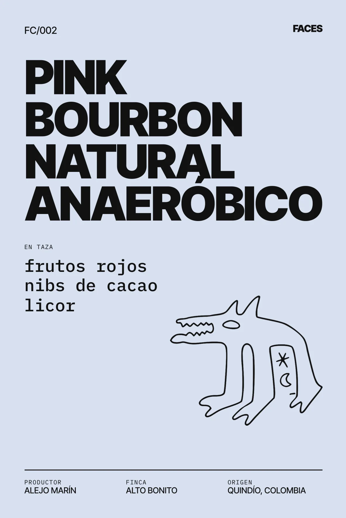 Ficha de cata FC002, Pink Bourbon natural anaeróbico